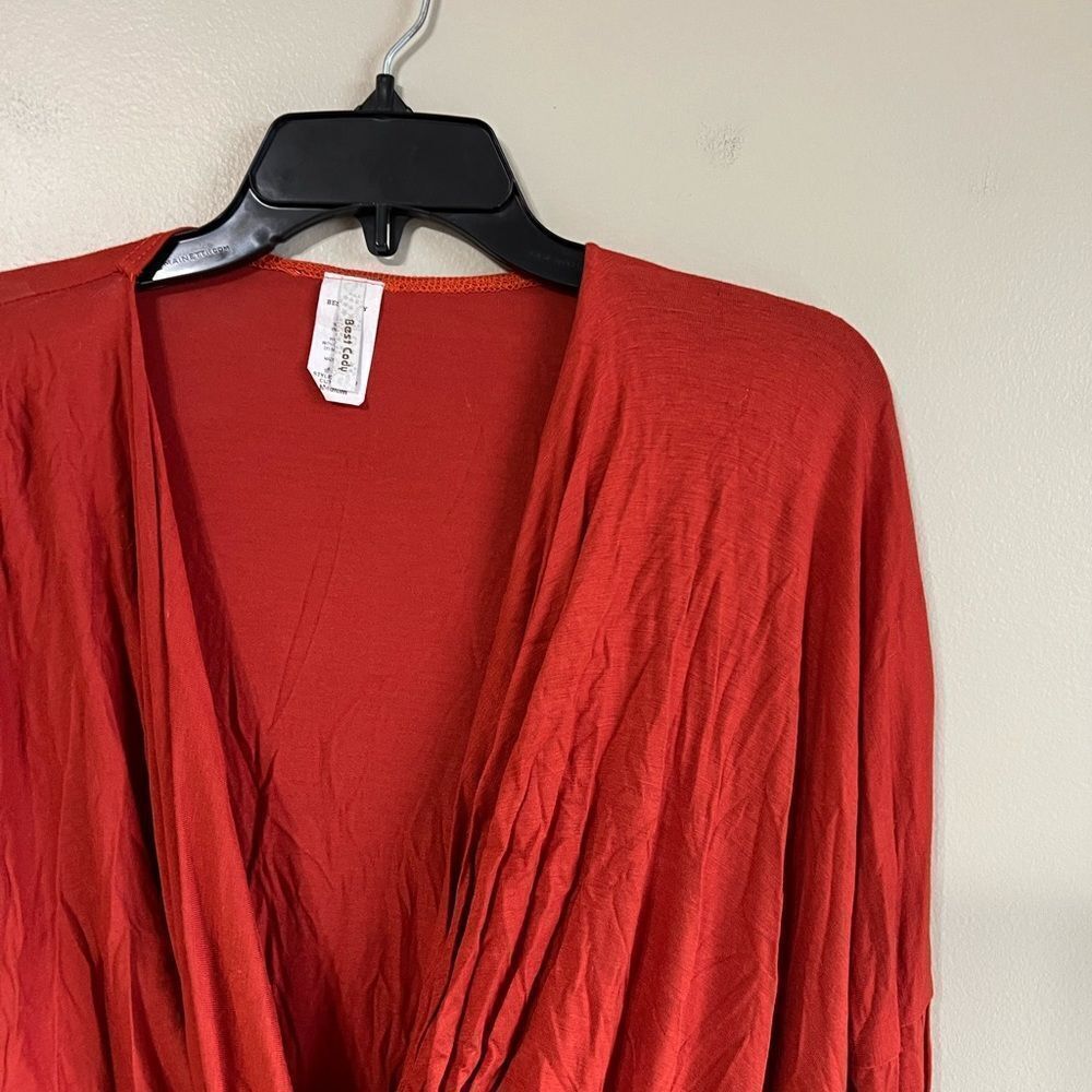 Best Cody orange blouse M - Picture 2 of 4